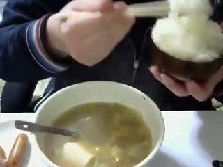 ニコ生 どかＸ 中嶋勇樹 仙台 ニート　糖尿大食い どかR ちゃんこ鍋 ウィンナー ご飯 大盛り 2014 02 17