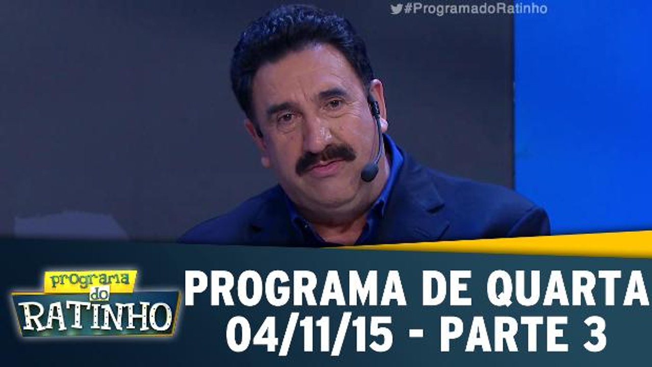 Programa do Ratinho - 04.11.15 - Quarta - Parte 3