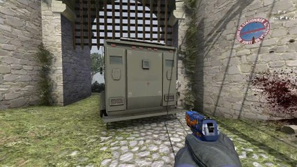 1v5 Clutch -- ESEA -- de_cbble