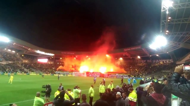 Nantes vs Marseille 01/11/2015 : 30 ans de la Tribune Loire