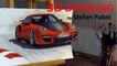 3d drawing pabst painting how to porsche racing red