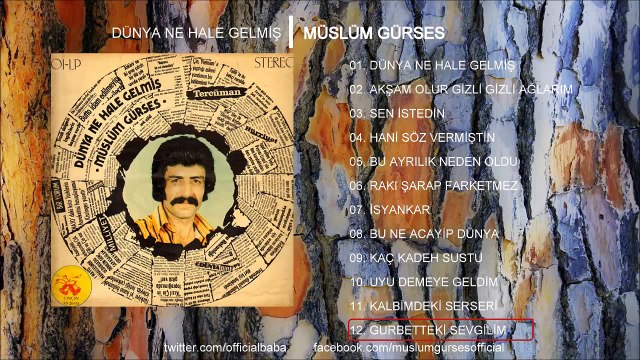 Gurbetteki Sevgilim (Müslüm Gürses) Official Audio #gurbettekisevgilim #müslümgürses