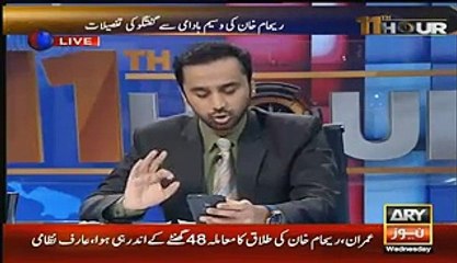 Reham Khan Exclusive Talk With Waseem Badami