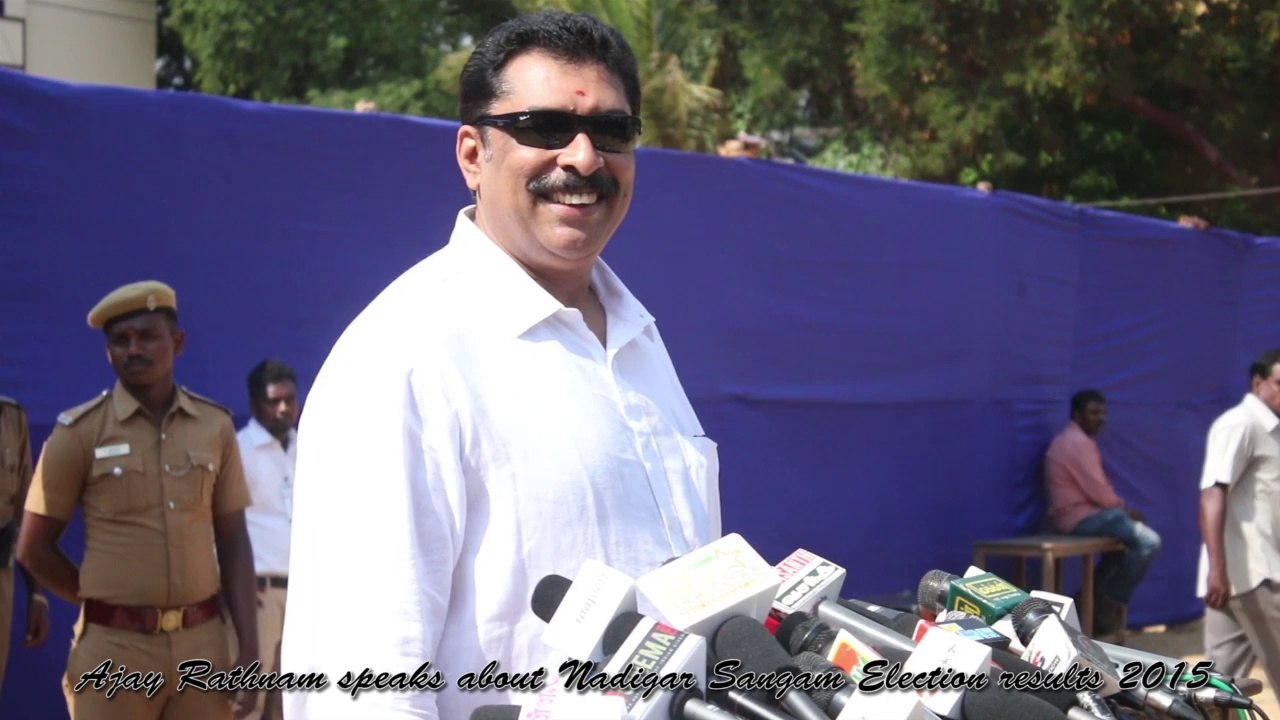 Ajay Rathnam speaks about Nadigar Sangam Election results 2015