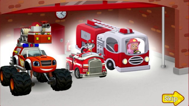 Kids Game Firefighters Paw Patrol Blaze Bubble Guppies Games Videos