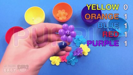 Learn Colours and to Count with Flowers! Funny Learning Video for Kids and Baby!