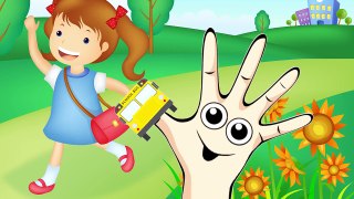 SCHOOL BUS Finger Family | Songs For Kids | Surprise Eggs Animation for Children | Nursery