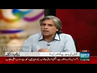 Dawn News Program taunts Najam Sethi for his statement about Imran Khan