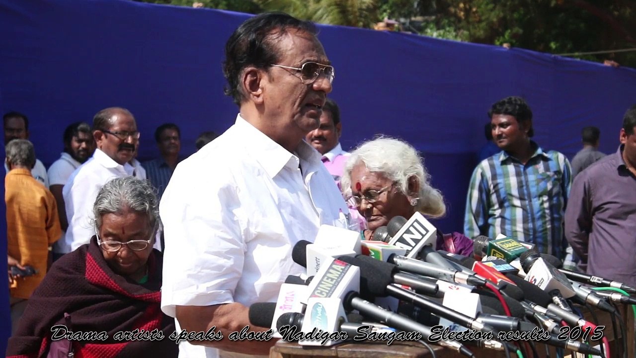 Drama Artists speaks about Nadigar Sangam Election results 2015