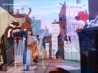 Sylvester and Tweety in TWEETY IN CATTY CORNERED Part 1