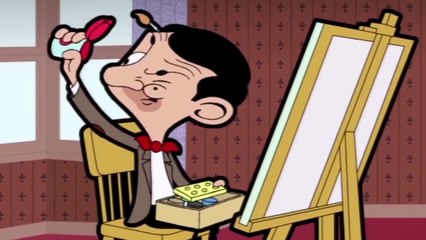 Mr Bean - Making paints