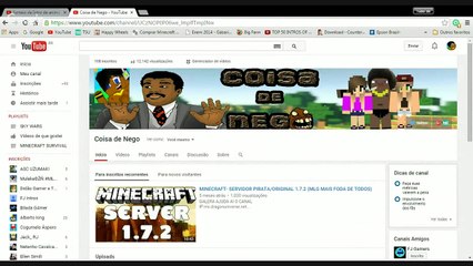 [já foi]Sorteio de intro de minecraft (intro e final de video)- especial 100 subs