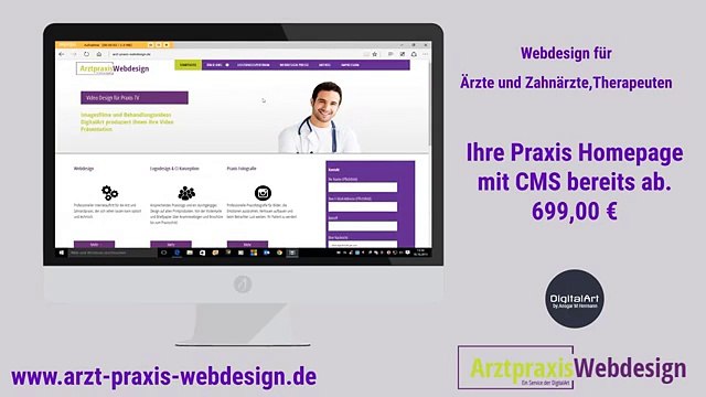 Arzt-Praxis-Webdesign.de - Design für Ärzte