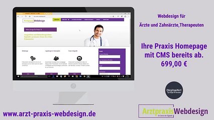 Arzt-Praxis-Webdesign.de - Design für Ärzte