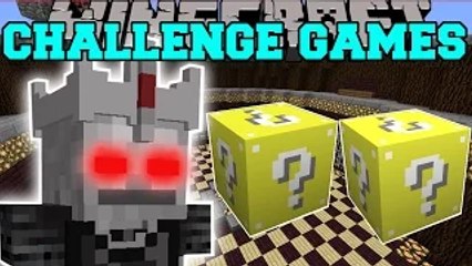 PopularMMOs Minecraft: SKELETON LORD  - Pat and Jen Lucky Block Mod GamingWithJen