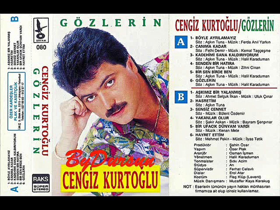 Aşkımız Bir Yalanmış - Cengiz Kurtoğlu 1991 (320 Kbps)