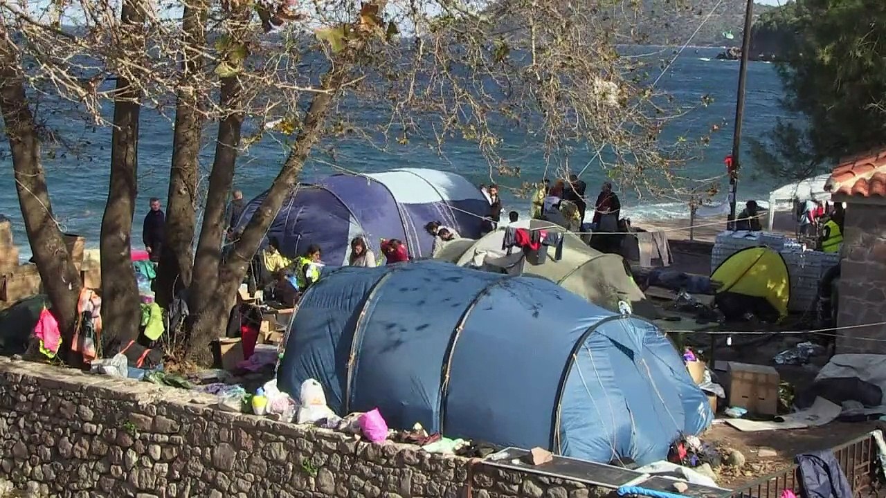 Lesbos: les bénévoles épuisés mais "comblés"