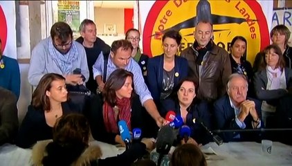 Le projet d'aéroport de Notre-Dame-des-Landes est "un parfait scandale", selon Duflot