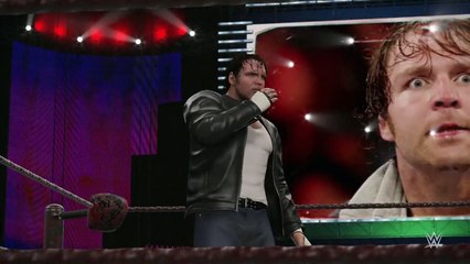 WWE 2K16 dean ambrose v eazy b