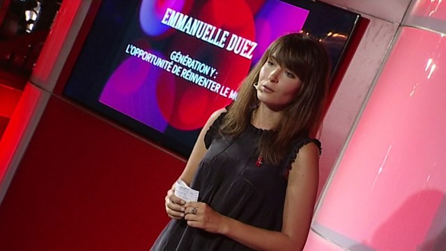 Emmanuelle Duez // Génération Y : L'opportunité de réinventer le monde ! // Forum Café Solidays