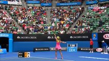Eugenie Bouchard vs Maria Sharapova Australian Open 2015 QuarterFinals Highlights HD