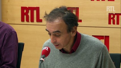 Couacs fiscaux du gouvernement : "François Hollande est parfait dans le rôle de la dame effrayée", dit Éric Zemmour