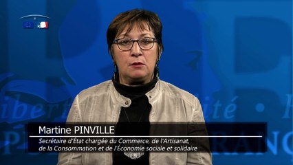 Message de Mme Martine PINVILLE