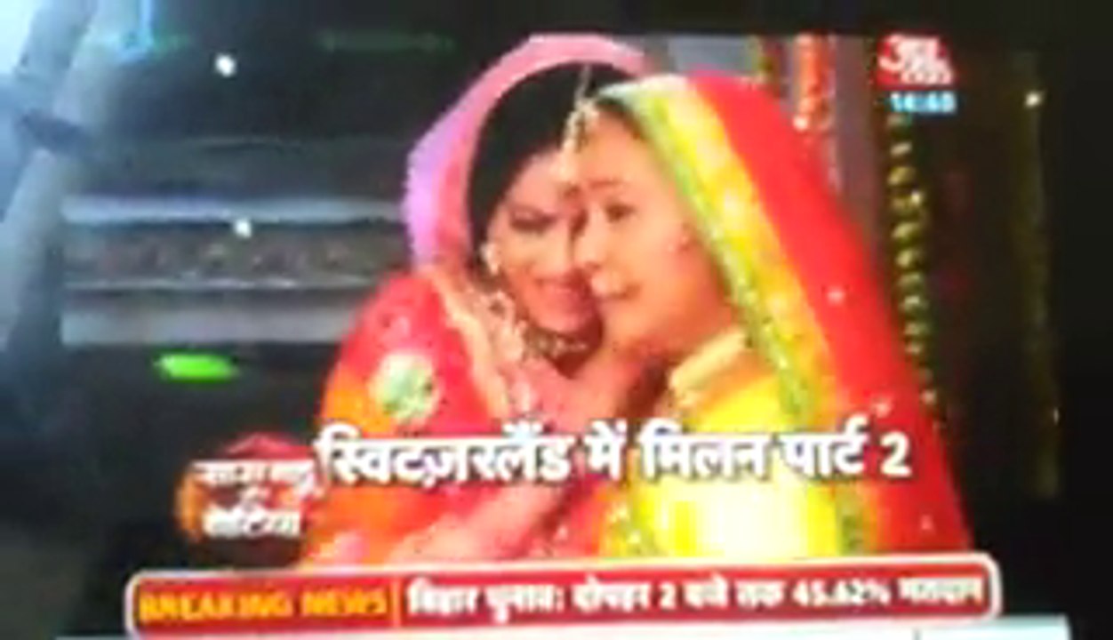 Bhabho Ne KIya Sandhya Ko Phirse Apni Bahu Ke Roop Mein Svikaar Aur Diya Sandhya Ko Surprise - 5 November 2015 - Diya Aur Baati Hum