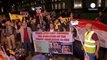 احتجاجات ضد زيارة السيسي إلى بريطانيا