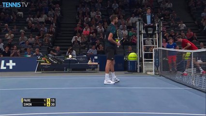 Benoit Paire Backspin Drop Volley Hot Shot Paris 2015