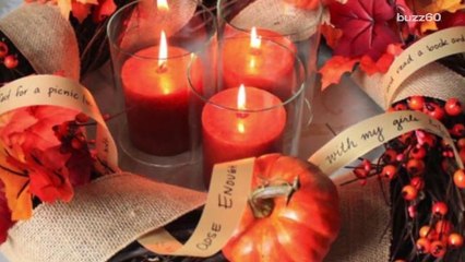 Simple Thanksgiving centerpiece ideas