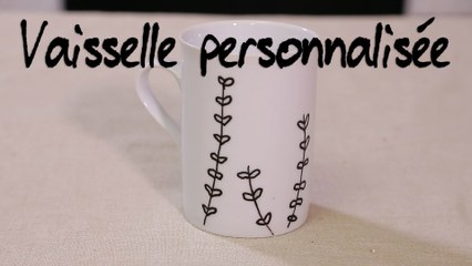 DIY : personnalisez votre vaisselle en porcelaine