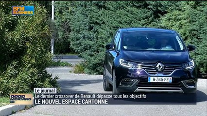 Renault : Le nouvel espace cartonne