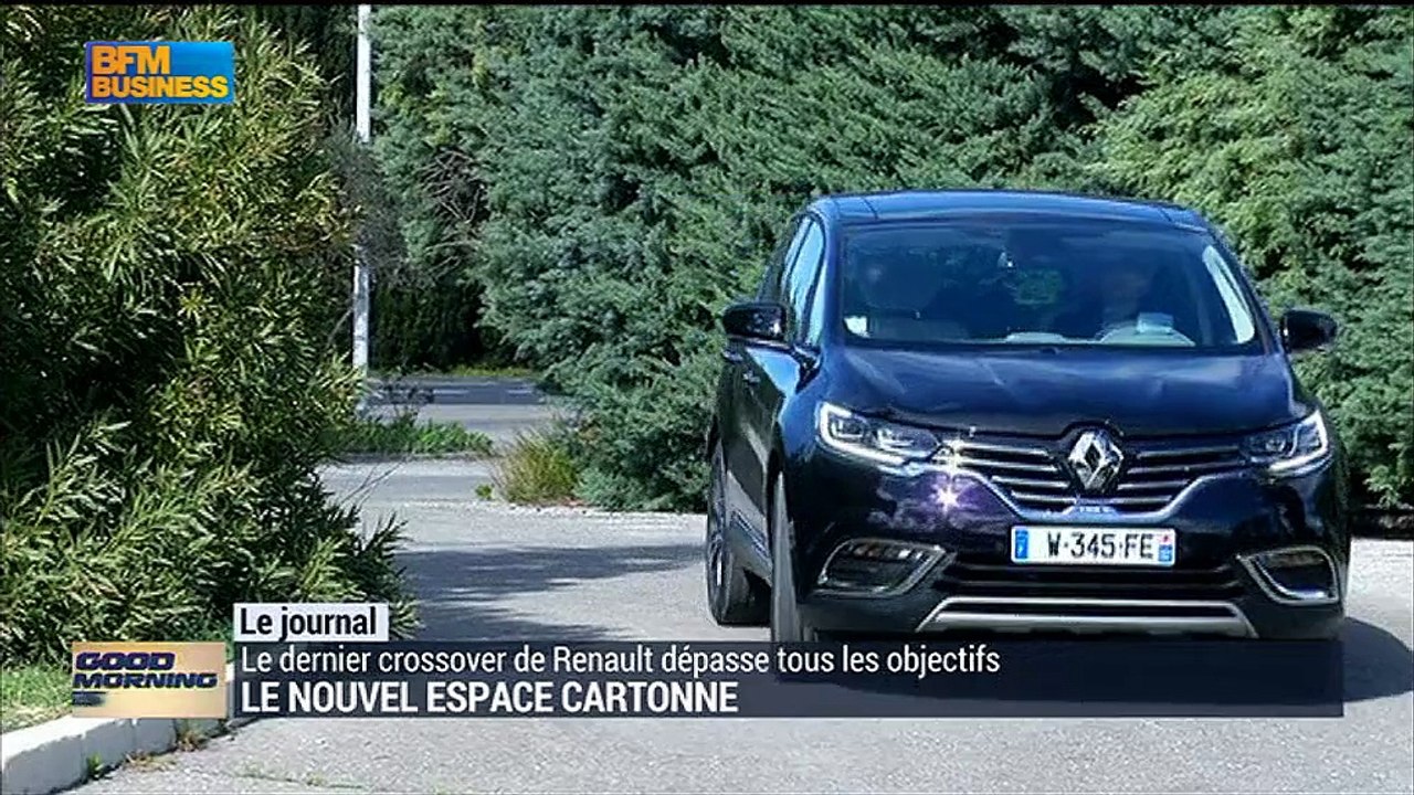Renault : Le nouvel espace cartonne