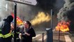 Lille : 500 pompiers en colère ont envahi les voies de la gare Lille-Flandres, ce jeudi midi