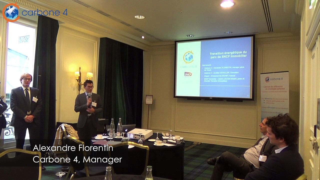 Petit-déjeuner "Transition énergétique : quelle stratégie pour vos bâtiments?" - SNCF Immobilier, Carbone 4 et Deepki