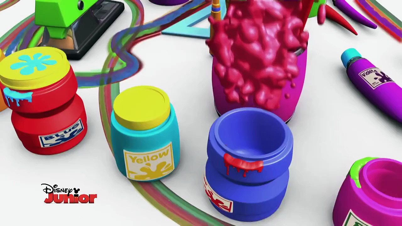 Art Attack - Big Art spécial mécanique - Disney Junior - VF