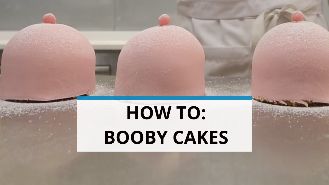 How to in 60 seconds: Booby Cakes
