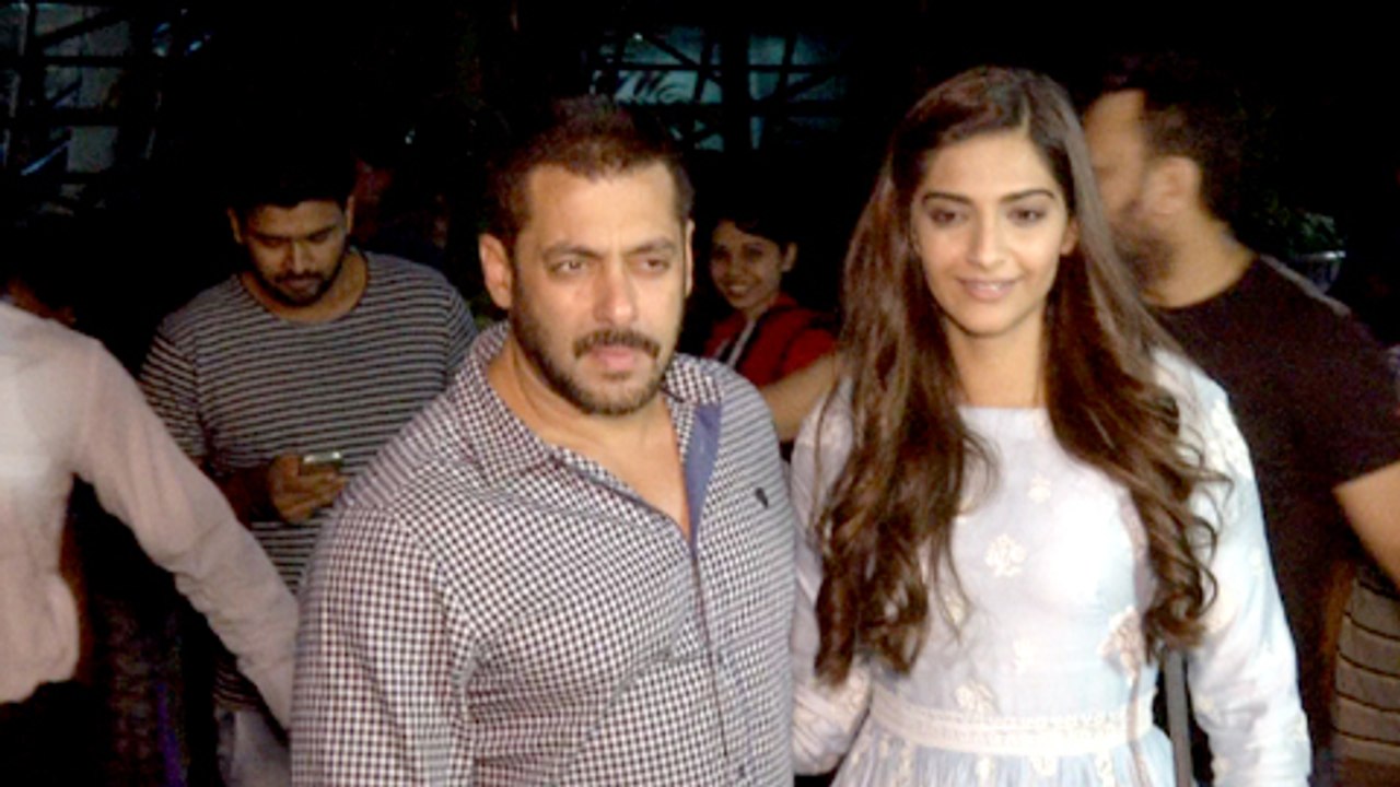 Salman Khan Sonam Kapoor Return From Delhi | Pr...