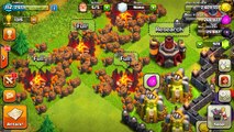 CLASH OF CLANS ALL WALL BREAKERS! 3 STARRING A VILLAGE! WTF! FUNNY MOMENTS MAX TROOPS VS M
