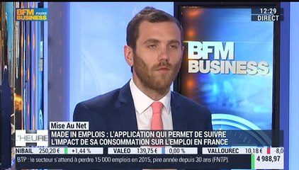 La mise au net: Made in emplois, l'application qui transforme son achat en acte citoyen - 05/11