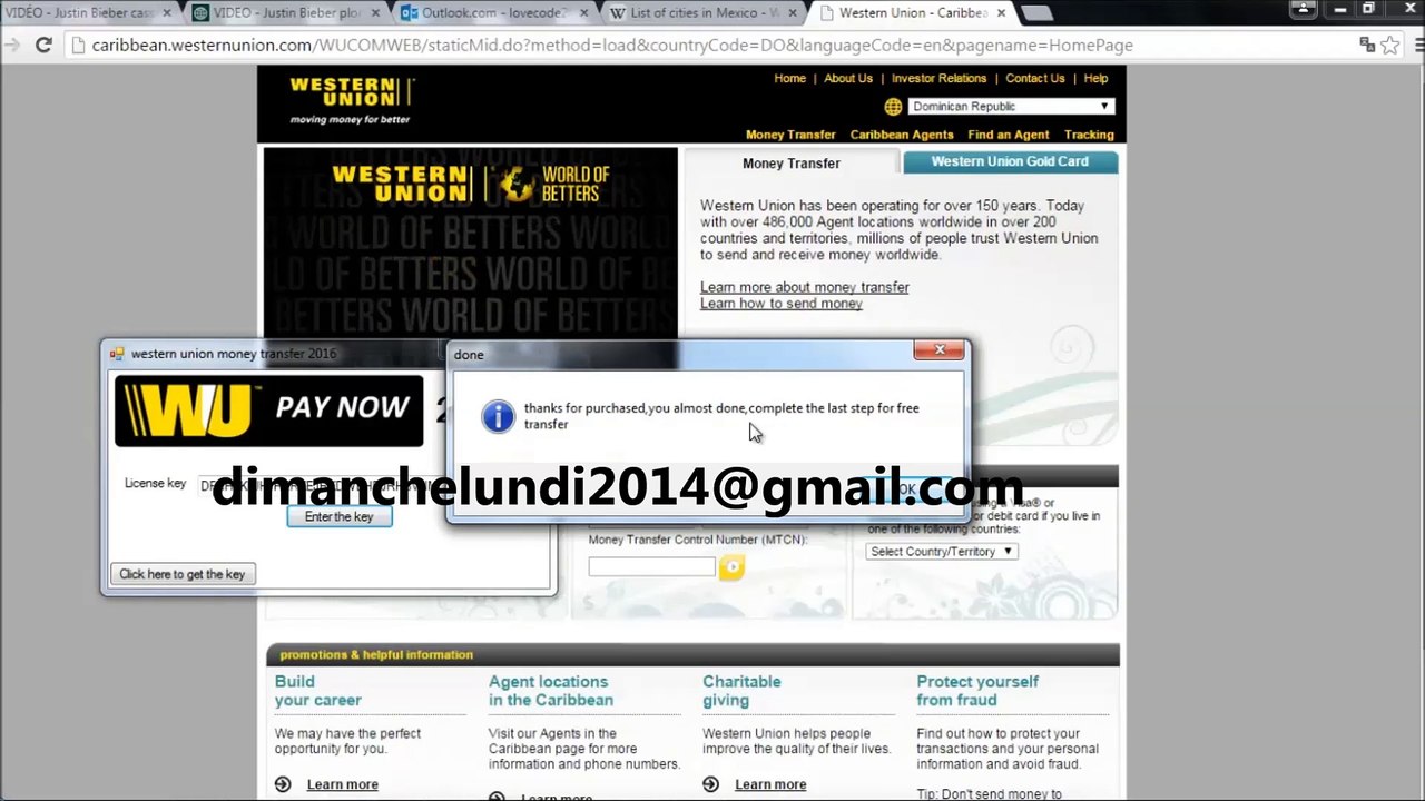 western union money transfer 2016 hack - wu bug selling MTCN