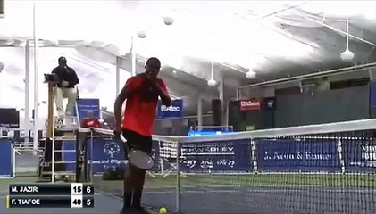 Enorme raté de Frances Tiafoe face à Malek Jaziri