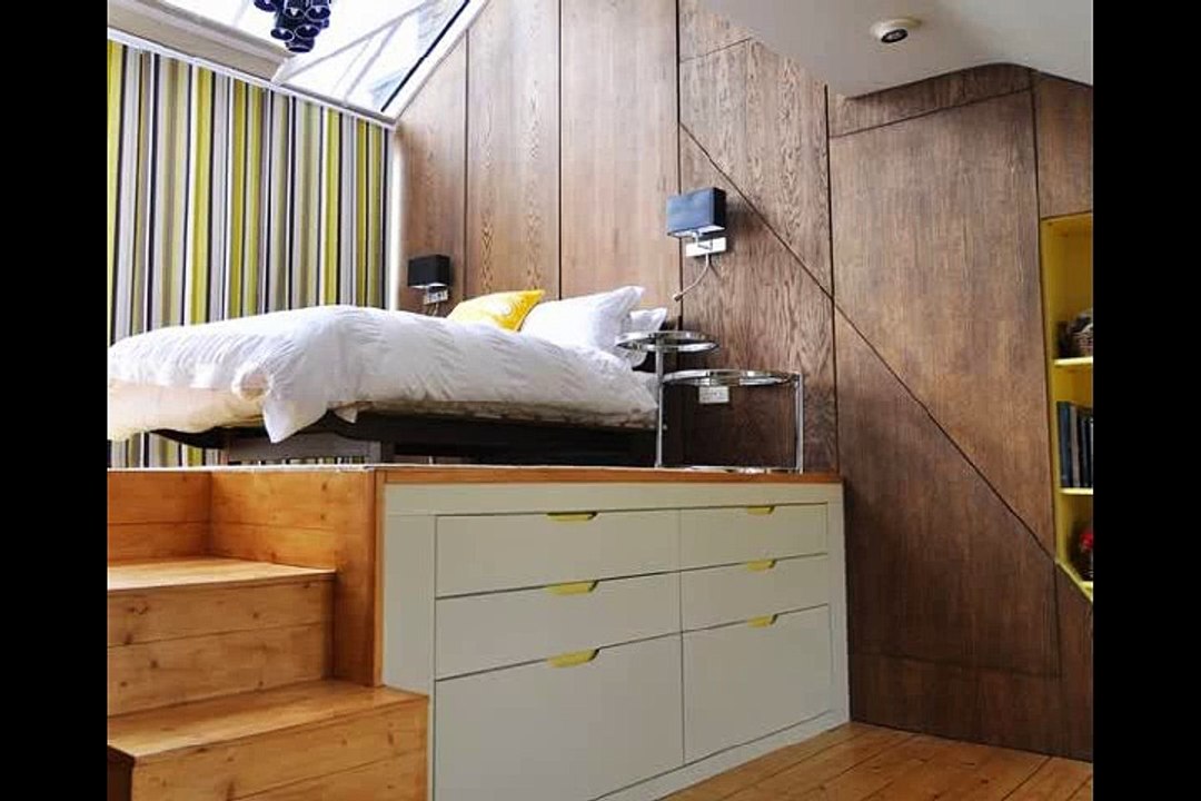 Desain Kamar Tidur Berukuran Kecil dan Sempit - Koleksi Gambar Dekorasi