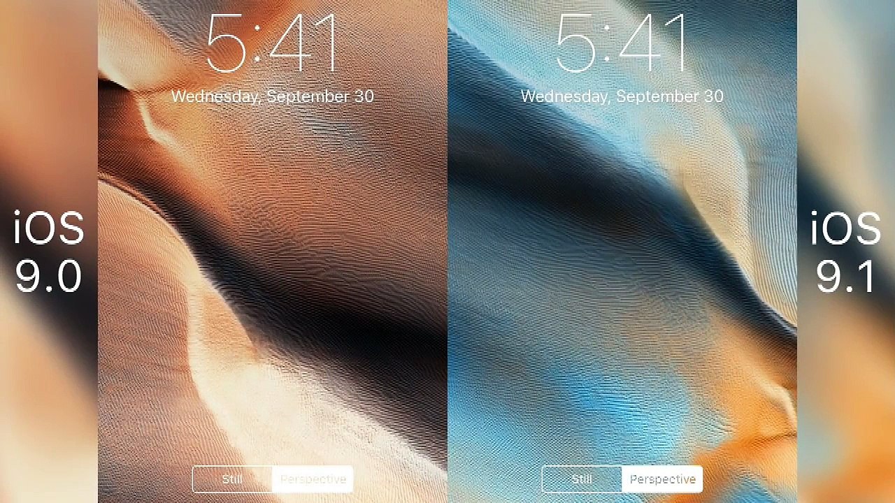 iOS 9.1 Beta 3 New Wallpapers Released