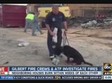 Officials investigating Gilbert fires