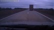 How NOT to overtake a truck on the highway - crazy car crash