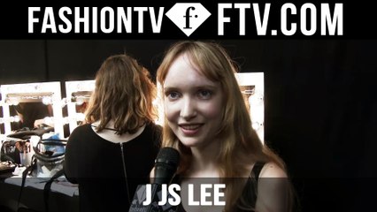 Hairstyle at J JS Lee Spring 2016 London Fashion Week | LFW | FTV.com