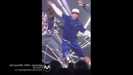 [MPD직캠] 엑소 시우민 직캠 Call Me Baby EXO XIUMIN Fancam Mnet MCOUNTDOWN 150409