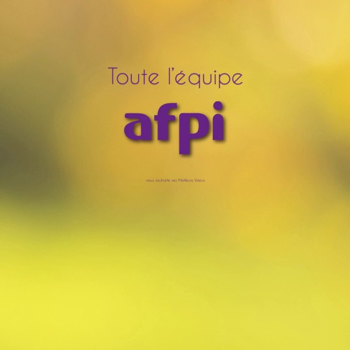 Voeux afpi 2015